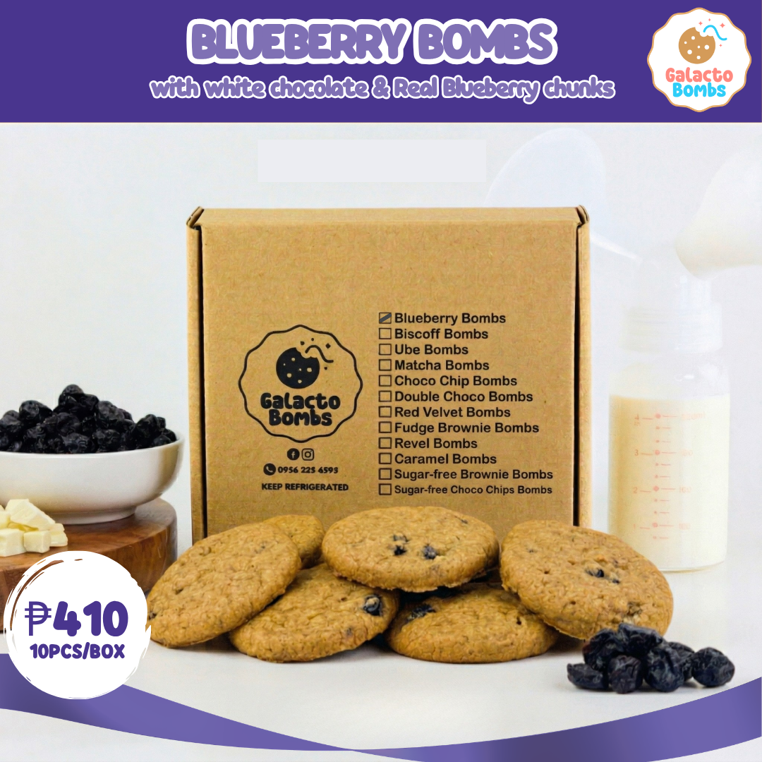 Blueberry Bombs (10 Cookies)
