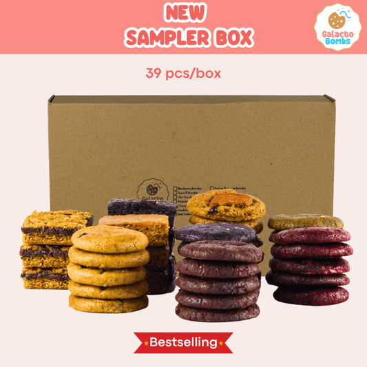 New Sampler Box | Cookie Gifts (39 Cookies All-Flavor Inclusions)